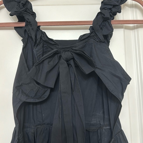 Who What Wear Women’s Ruffle Bow Tie Open Back Dress Size Small - Picture 6 of 8